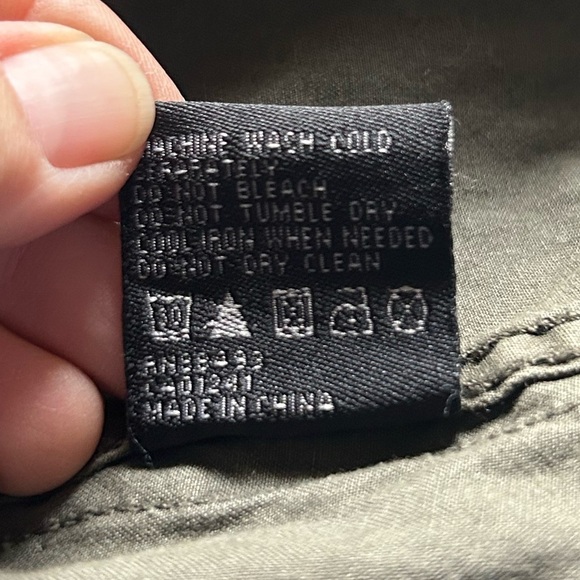 Blanc Noir army green jacket with hood size XL - Picture 6 of 7